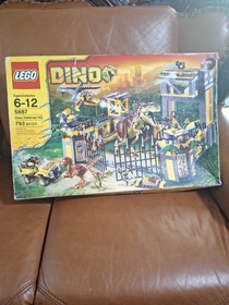 LEGO 5887 Dino Defense HQ with Manuals - Incomplete