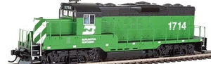 Walthers 910-20402 HO Burlington Northern EMD GP9 Phase II Diesel Loco #1714 NIB - Picture 1 of 1