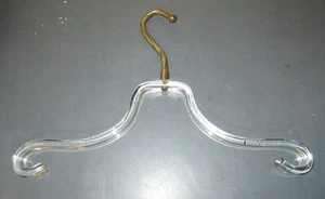 Fancy MCM Lucite Acrylic Clothes Hanger Vintage - Picture 1 of 2