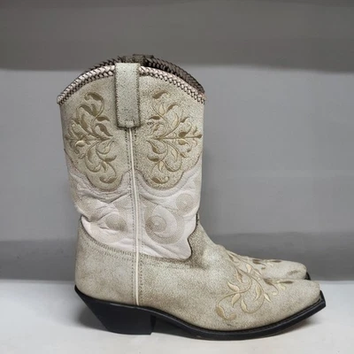 Laredo Aretha Western Boot Off White Womens Size 9.5M - Image 1 of 4