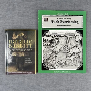 Literature Unit & Hardcover Book Tuck Everlasting by Natalie Babbitt , Bundle - Picture 1 of 20