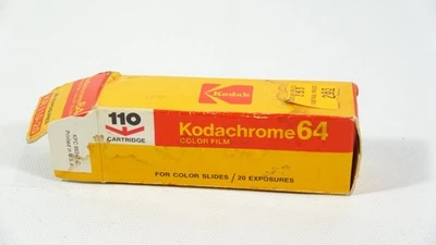 Película cartucho Kodachrome 64 110 KR110-20 - 20 exposiciones Foto 1 de 4