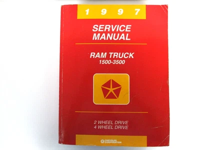 Dodge Ram 1500/500/3500 1997 manual de servicio de fábrica - OEM Foto 1 de 4