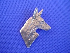 Ibizenkischer Hund Pin #72A Zinn Windhund Hundeschmuck von Cindy A. Conter - Bild 1 von 1