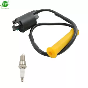 Ignition Coil+ Spark Plug Fit For Honda TRX420FA 4x4 AT TRX420TE 2x4 ES - Imagen 1 de 9