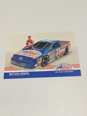 Postal/folleto Todd Bodine Nascar 1994 vintage Foto 1 de 2