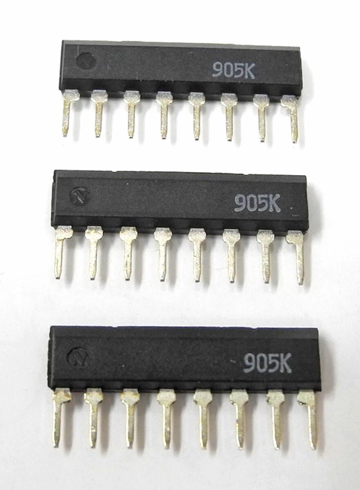 TRES CIRCUITOS INTEGRADOS SIP de 8 pines VCA dbx UPC2152 NOS, como usados en 166A y otros modelos. DP Foto 1 de 1