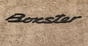 Porsche Boxster Plastic Lettering Decal - Bild 1 von 2