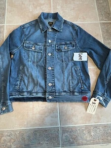Neu! Lee Pendleton Denim Riders Jacke Lippen seitlich bestickt Damen S - Bild 1 von 9