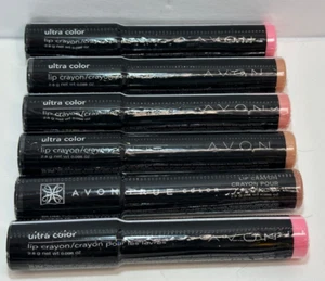 6 pastelli labbra Avon Ultra Color prugna perfetti ~ nuovi/sigillati - Foto 1 di 2