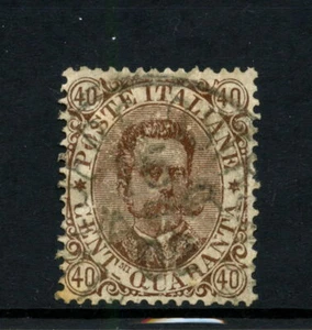 1889 - REGNO - LOTTO/42668 - 40 CENTESIMI BRUNO EFFIGIE - USATO - Imagen 1 de 1