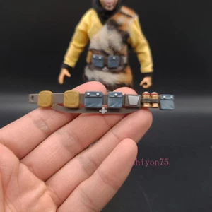 Bolsa de cintura táctica 1/12 paquete de balas bolsa de munición cinturón para figura Figma SHF de 6" - Imagen 1 de 8