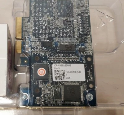 ICP5045BL/256MB ADAPTEC 256MB PCIe TO SATA/SAS RAID CONTROLLER   - Image 1 of 4