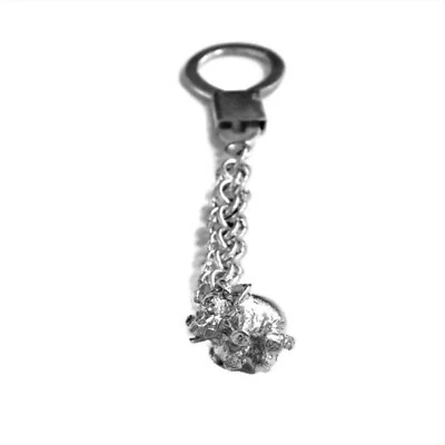 Elephant Keychain .925 Sterling Silver - Image 1 of 4