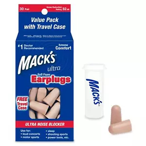 Tapones para los oídos Mack's Ultra (30 pares) - beige - Imagen 1 de 1