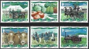 2013 Guernsey Sg 1476/1481 Centenary of the West Show (Sepac) MNH - Picture 1 of 2