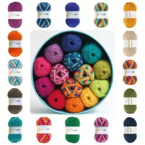 West Yorkshire Spinners WYS ColourLab Colour Lab DK Britische Wolle Strickgarn - Bild 1 von 55
