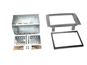 RADIO ESTÉREO FACIAL FASCIA PLACA CT23LA01 PARA LANCIA MUSA ANTRACITA DOBLE DIN - Imagen 1 de 1