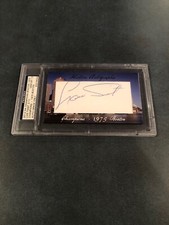 Luis Tiant 3/10 2012 Historic Autographs Champions Boston 1975 AUTO GEM MT 10