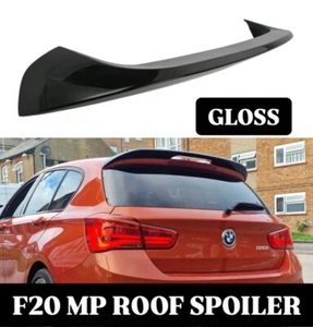 BMW 1 Series F20 F21 Rear Gloss Black Roof Spoiler Wing M135i M140i 11-19 - Picture 1 of 15