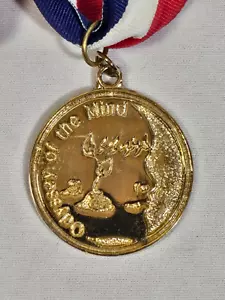 Vintage Odyssey Of The Mind Medallion Rare OOTM OTM - Picture 1 of 6