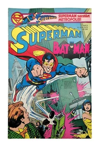 Superman Ehapa Nr. 9 1979 Comic Batman DC Kein Morgen für Superman - Bild 1 von 5