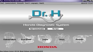Dr H Honda HDS Marine Diagnostic Software update ver23 up to 2019 models - Foto 1 di 9