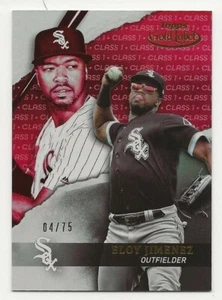 2020 Topps Gold Label Eloy Jimenez Class 1 Red 04/75 White Sox #24 - Bild 1 von 1