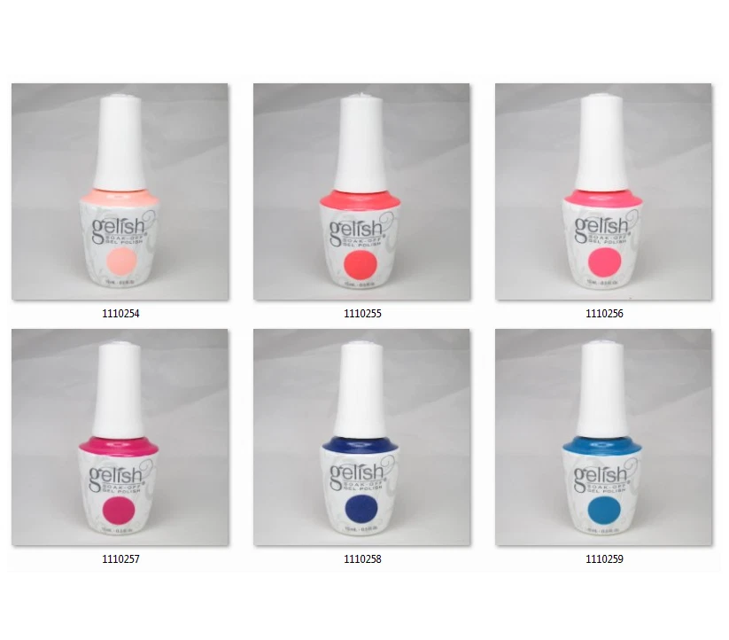 Harmony Gelish селфи коллекции 2017 (новая бутылка) разнообразие 6 цветов гель-лак - Изображение 1 из 1