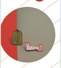 Kusama Enamel Pin Set Pumpkin & Reclining Yayoi Polka Dot Art Collar Brooch