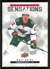 2022-23 Upper Deck Sophomore Sensations #SO1 Matt Boldy