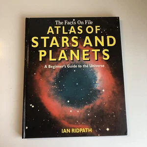 The Facts on File Atlas of Stars and Planets Guide To Universe Ian Ridpath Book - Picture 1 of 3