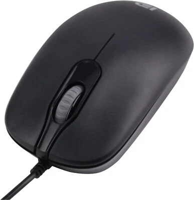 Wired Mouse USB 3.0, Optical Wired Computer Mouse with 3 Adjustable DPI - Image 1 of 4