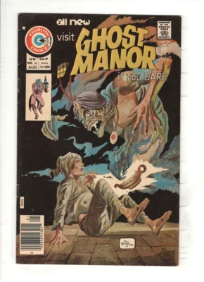GHOST MANOR #30 VF-, outstanding Pay Boyette  cover & art, Charlton 1976 - Image 1 of 2