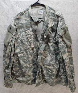 Giacca da combattimento esercito militare mimetica USA Uniset taglia Med Reg mimetica** - Foto 1 di 6