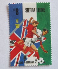 SIERRA LEONE - ITALY '90 - ENGLAND 4 GERMANY 2 - LE 8