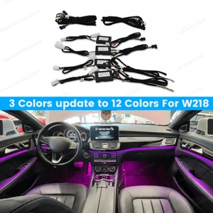 For Mercedes Benz W218 CLS-Class Ambient Light 12 Color Interior Parts LED Trim - Picture 1 of 10