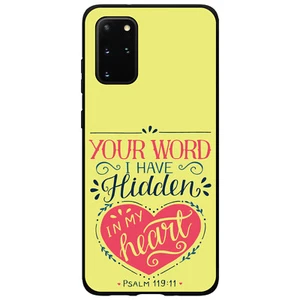 Funda Rígida para Samsung Galaxy S Salm 119:11 Palabra I Corazón Oculto - Imagen 1 de 6