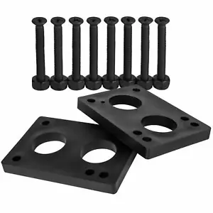 Cal 7 Longboard 1/4" Rubber Riser Pads and 1.5" Hardware Bundle - Picture 1 of 10