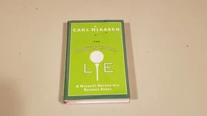 THE DOWNHILL LIE by CARL HIAASEN *SIGNED* - Foto 1 di 2