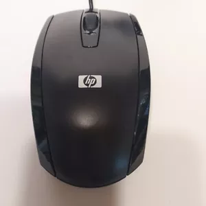 HP 505062-001 Optical Standard Mouse Black USB Wired Scroll Wheel 3 Buttons - Picture 1 of 8