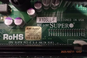 X10SLL-F SUPERMICRO LGA1150 Intel Server System Board - Bild 1 von 6