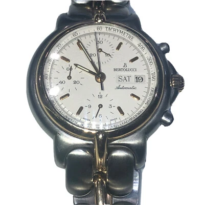Bertolucci Pulchra 674 8055 49 双色 18k 黄金男士计时腕表 — 第 1/4 张图片