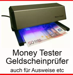 PROFESS. GELDSCHEINPRÜFER MONEYCHECK MONEYTESTER GELDPRÜFER BANKNOTENPRÜFER - Bild 1 von 1