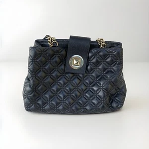 Kate Spade Large Quilted Bag Black Chain Strap - Picture 1 of 10