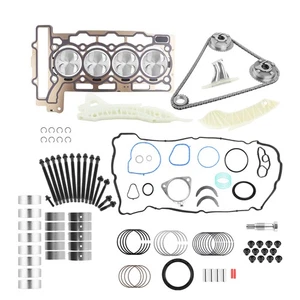 Engine Pistons Gasket Bearings Kit & Timing Kit for Mini Cooper R56 2007-2013 - Picture 1 of 9