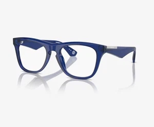 BURBERRY BE2419F 4111 53/19.  Burberry.  BLU SHN Eyeglasses - Picture 1 of 4