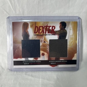 2014 DEXTER SEASON 5 DEXTER MORGAN JULIA COSTUME WARDROBE MATERIAL CARD DC5 - Picture 1 of 2