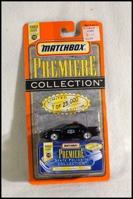 1997 Matchbox Premiere Collection Kansas Highway Patrol New Old Stock Z1039 - Image 1 of 4