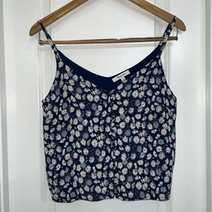 Madewell Trägertop mit Knopfleiste französischem Blumenmuster Größe 4 - Bild 1 von 7